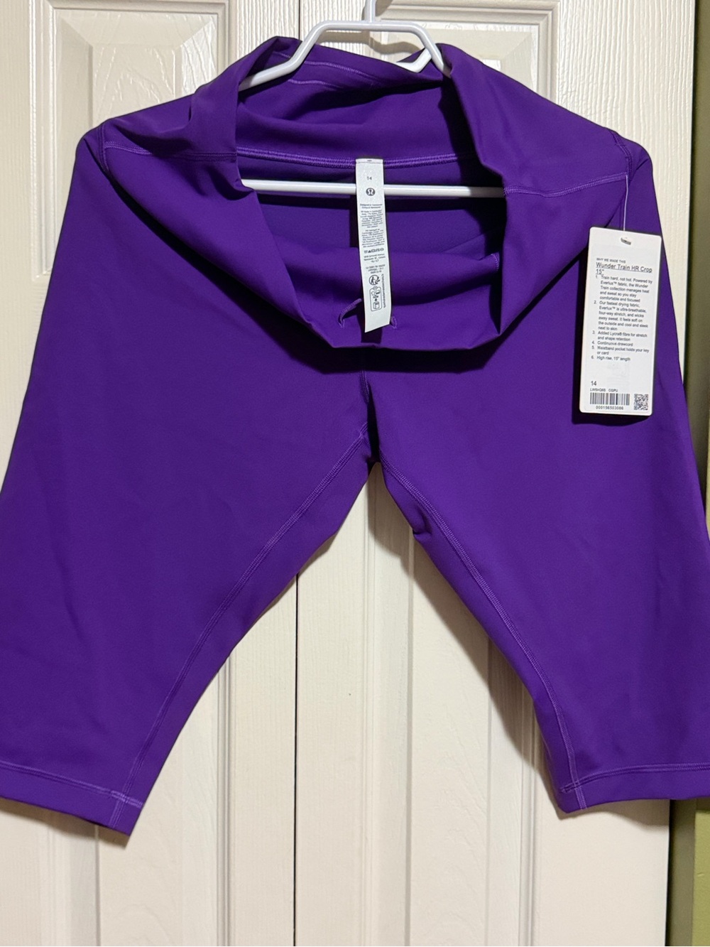 Lululemon Wunder Train High Rise Crop - Picture 4 of 5
